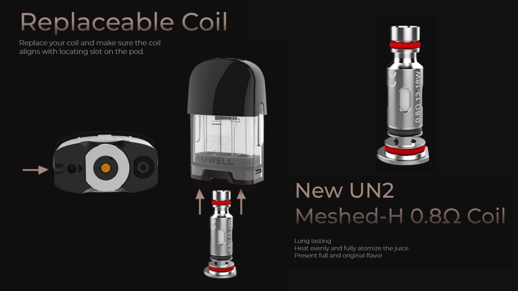 Uwell Caliburn G grijač