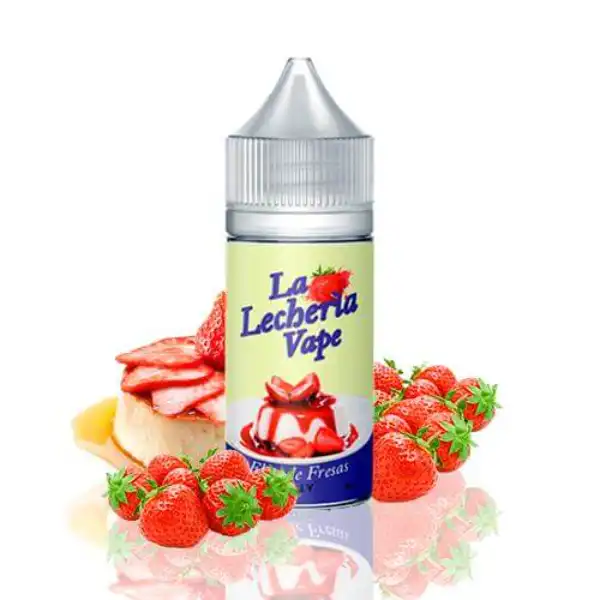 La Lecheria Vape Strawberry Flan aroma