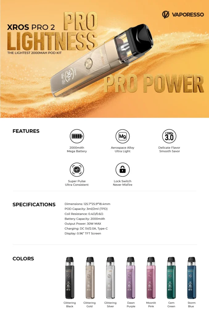 Vaporesso XROS Pro 2 Pod