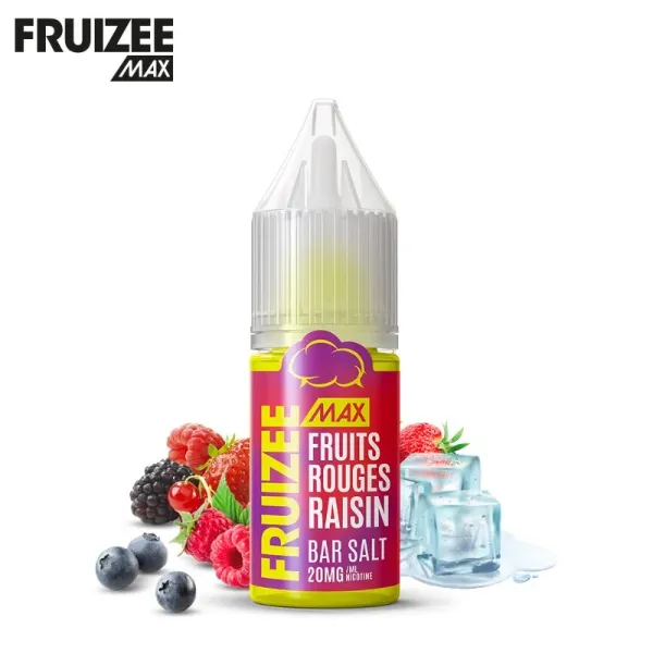 Fruizee Max Bar Salt Fruits Rouges Raisin