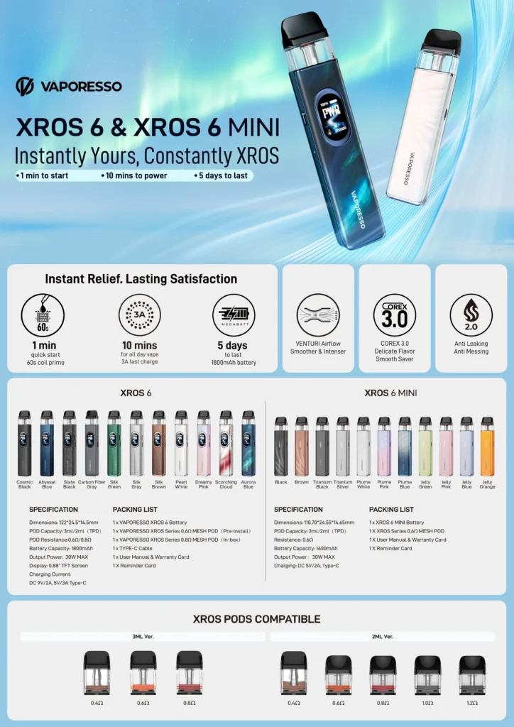 Vaporesso XROS 6